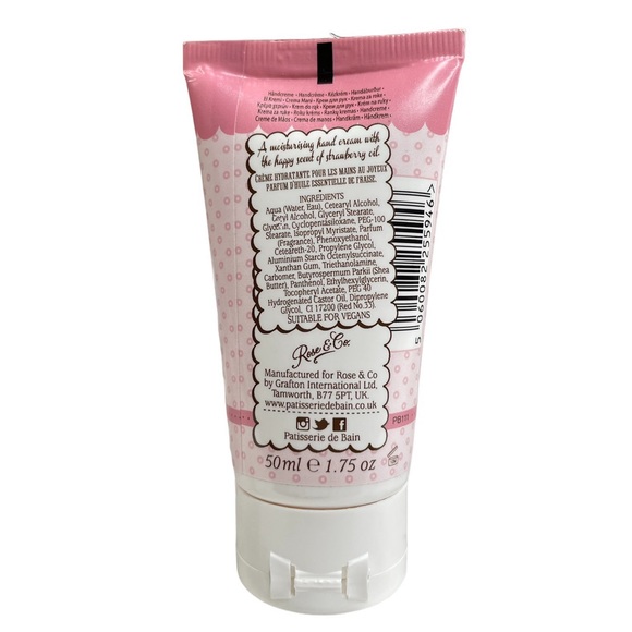 Patisserie De Bain Strawberry Cupcake Hand Cream - Picture 2 of 2